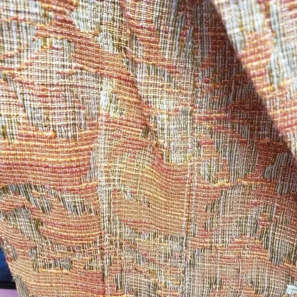 bebe Orange/Gold Baroque Jacket - Picture 3 of 5